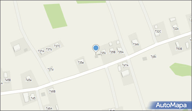 Chmielnik, Chmielnik, 735d, mapa Chmielnik
