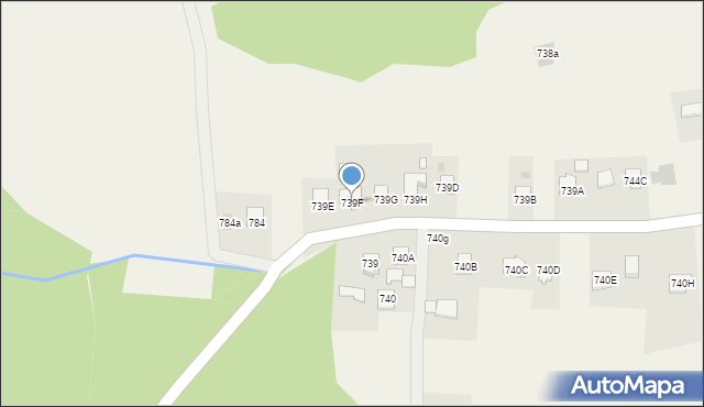 Chmielnik, Chmielnik, 739F, mapa Chmielnik