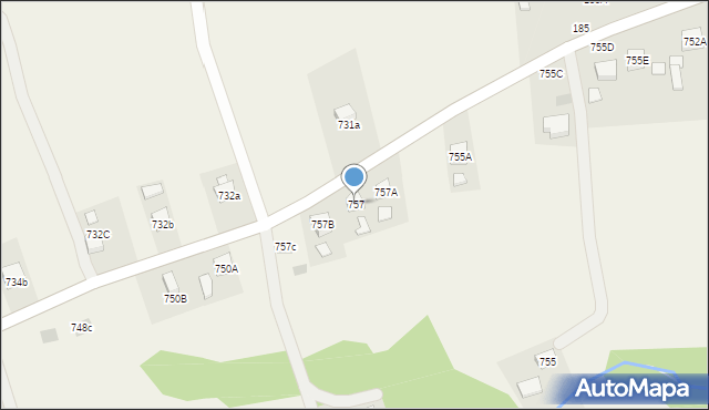 Chmielnik, Chmielnik, 757, mapa Chmielnik