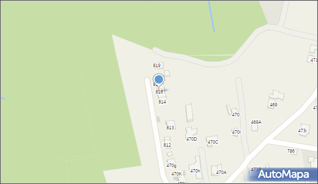 Chmielnik, Chmielnik, 816, mapa Chmielnik