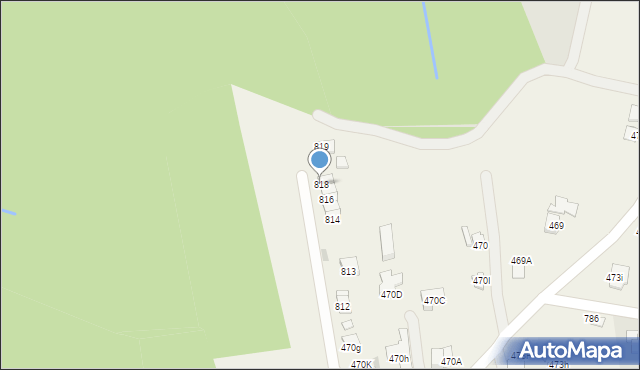 Chmielnik, Chmielnik, 818, mapa Chmielnik