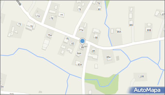 Chmielnik, Chmielnik, 84, mapa Chmielnik