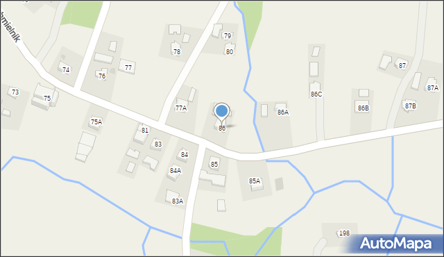 Chmielnik, Chmielnik, 86, mapa Chmielnik
