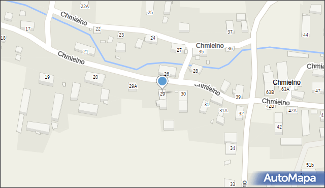 Chmielno, Chmielno, 29, mapa Chmielno