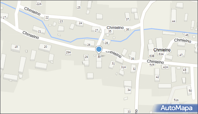 Chmielno, Chmielno, 30, mapa Chmielno
