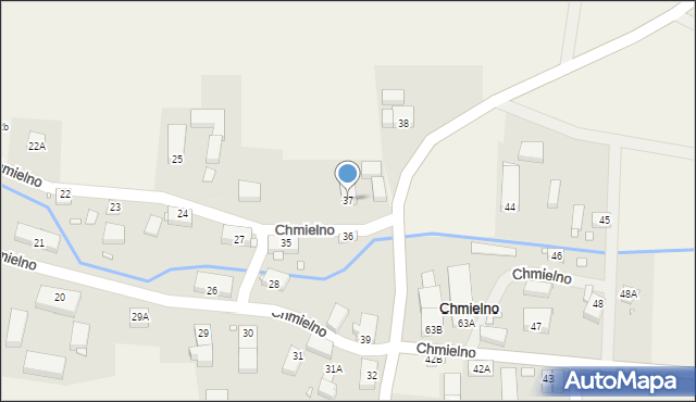 Chmielno, Chmielno, 37, mapa Chmielno