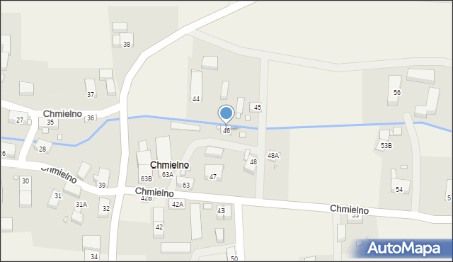 Chmielno, Chmielno, 46, mapa Chmielno