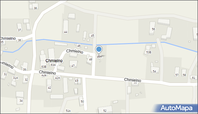 Chmielno, Chmielno, 48A, mapa Chmielno