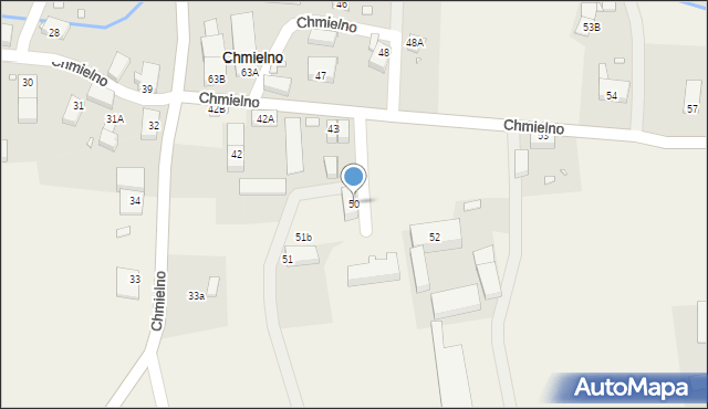 Chmielno, Chmielno, 50, mapa Chmielno