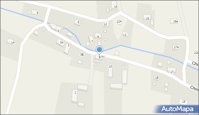 Chmielno, Chmielno, 9, mapa Chmielno
