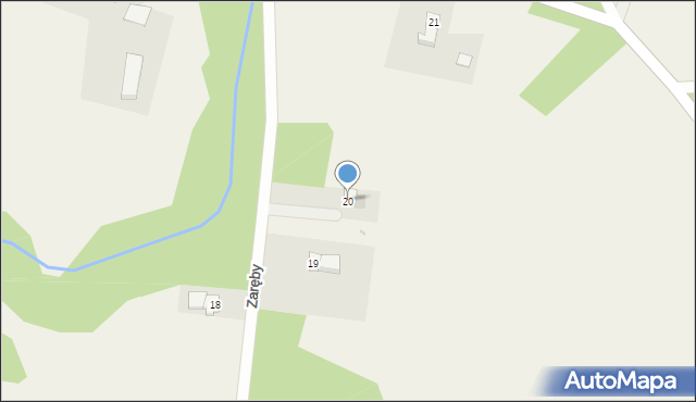 Chmielno, Chmielno, 20, mapa Chmielno
