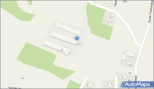 Chmielno, Chmielno, 11, mapa Chmielno