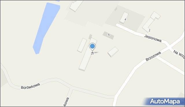 Chmielno, Chmielno, 25, mapa Chmielno