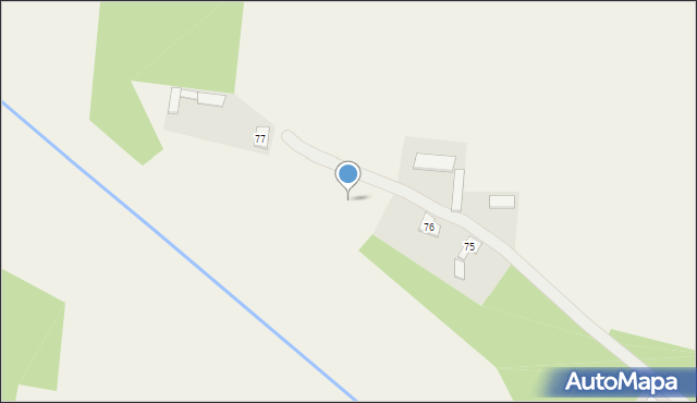 Chmielów, Chmielów, 76a, mapa Chmielów