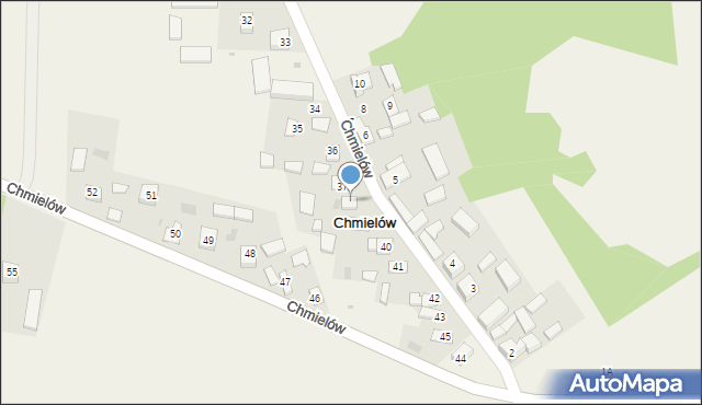 Chmielów, Chmielów, 38, mapa Chmielów