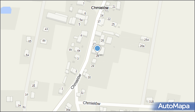 Chmielów, Chmielów, 28, mapa Chmielów