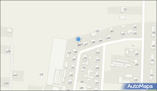 Chobienice, Chobienice, 188, mapa Chobienice