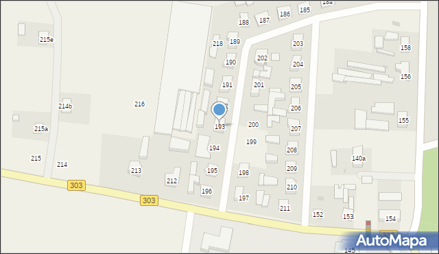 Chobienice, Chobienice, 193, mapa Chobienice