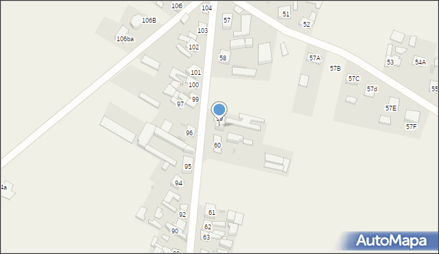 Chobienice, Chobienice, 59a, mapa Chobienice