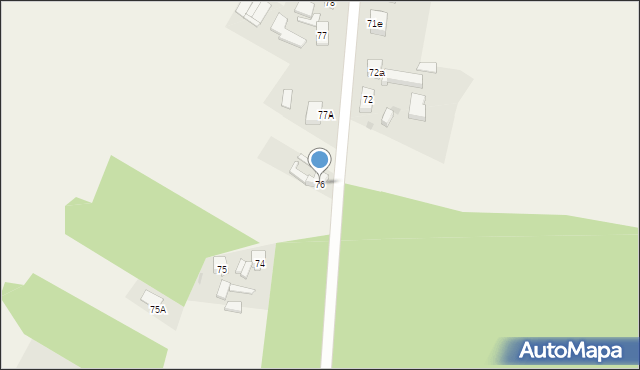 Chobienice, Chobienice, 76, mapa Chobienice