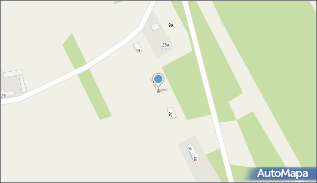 Chobot, Chobot, 9h, mapa Chobot