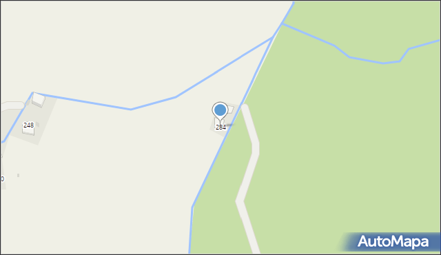 Chobot, Chobot, 284, mapa Chobot