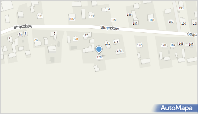 Chobrzany, Chobrzany, 176, mapa Chobrzany