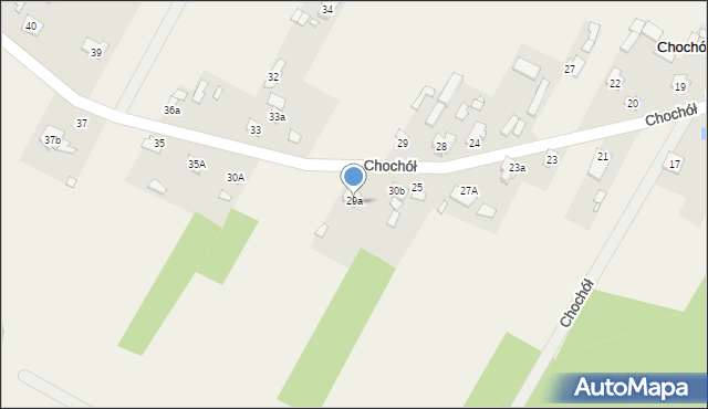Chochół, Chochół, 31, mapa Chochół
