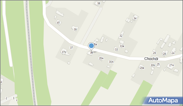 Chochół, Chochół, 35, mapa Chochół