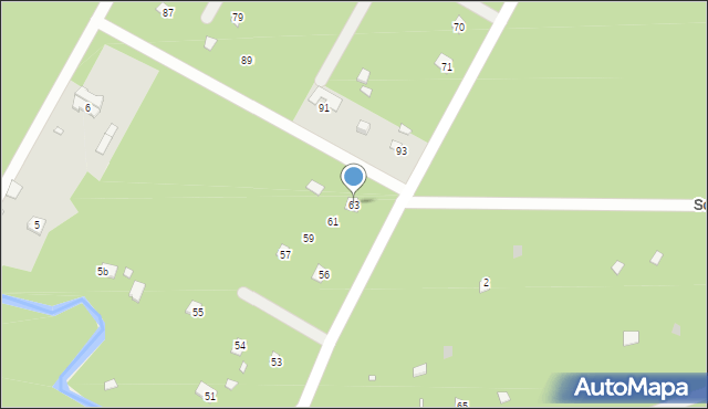 Chochół, Chochół, 63, mapa Chochół