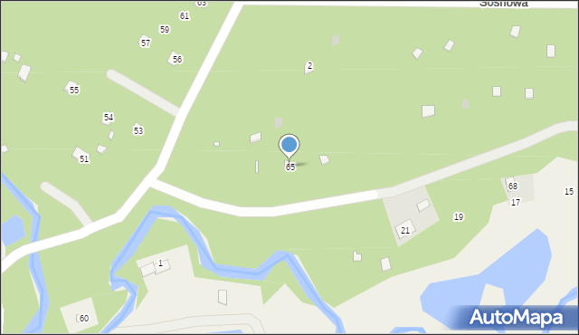 Chochół, Chochół, 65, mapa Chochół