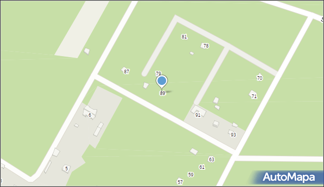 Chochół, Chochół, 89, mapa Chochół