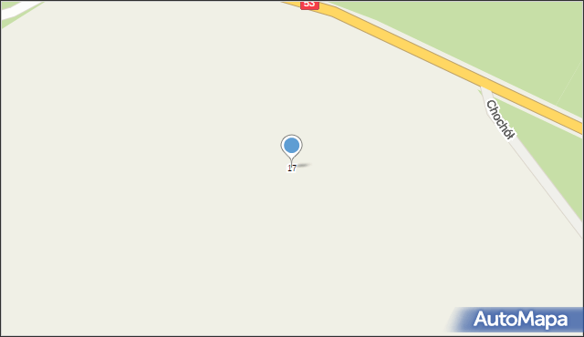 Chochół, Chochół, 17, mapa Chochół