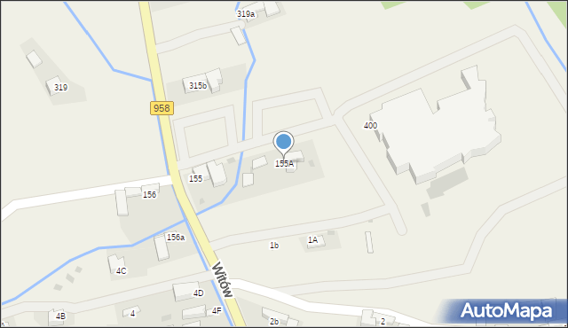 Chochołów, Chochołów, 155A, mapa Chochołów