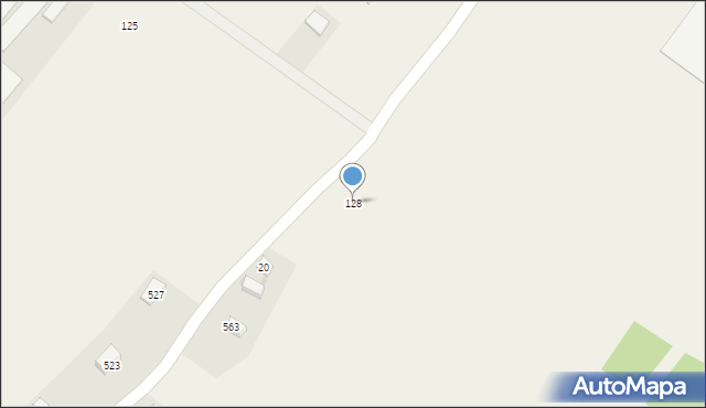 Chochorowice, Chochorowice, 128, mapa Chochorowice