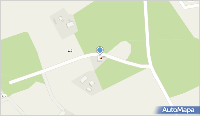 Chochorowice, Chochorowice, 94, mapa Chochorowice