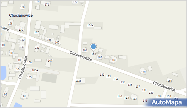 Chocianowice, Chocianowice, 163, mapa Chocianowice