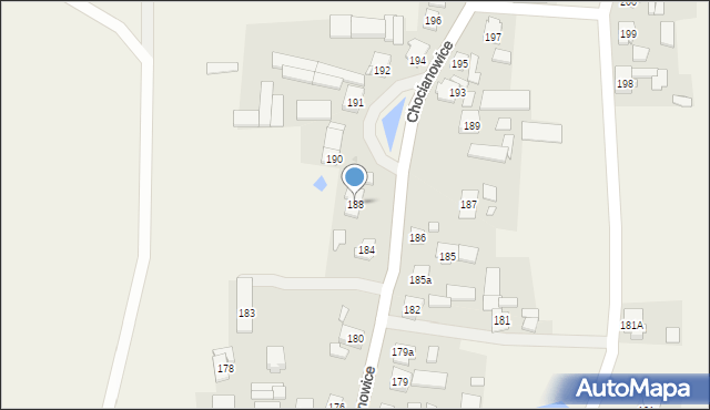 Chocianowice, Chocianowice, 188, mapa Chocianowice