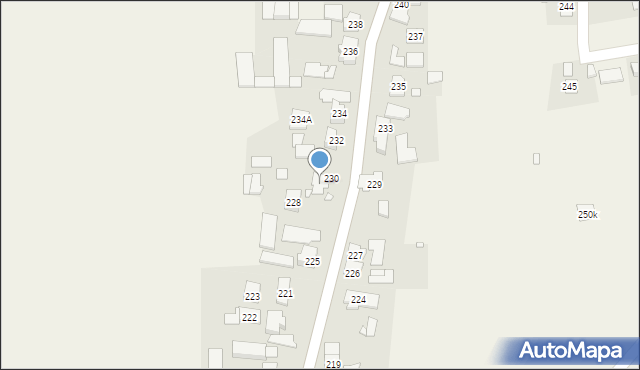 Chocianowice, Chocianowice, 231, mapa Chocianowice