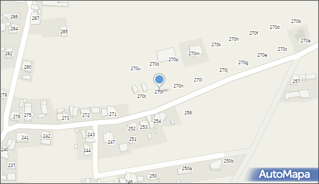 Chocianowice, Chocianowice, 270r, mapa Chocianowice