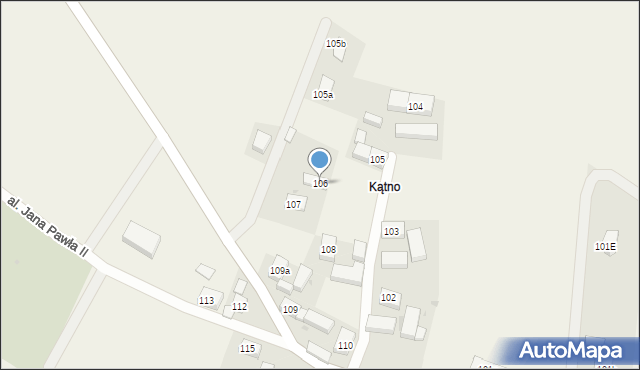 Chocianowiec, Chocianowiec, 106, mapa Chocianowiec