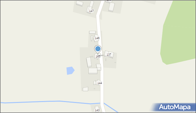 Chocianowiec, Chocianowiec, 145, mapa Chocianowiec