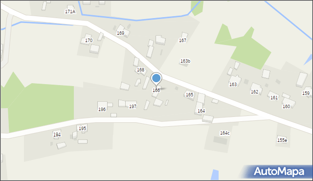Chocianowiec, Chocianowiec, 166, mapa Chocianowiec