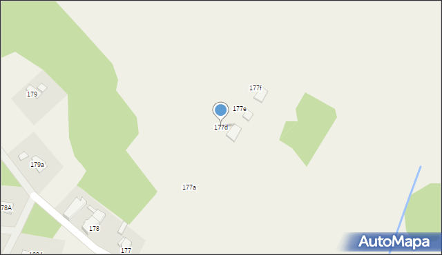 Chocianowiec, Chocianowiec, 177d, mapa Chocianowiec