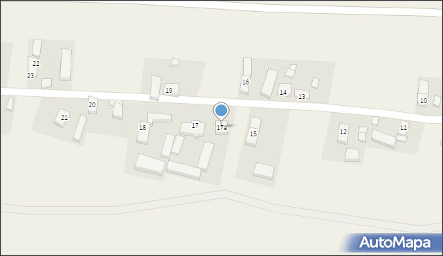 Chocianowiec, Chocianowiec, 17a, mapa Chocianowiec