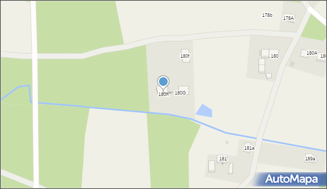 Chocianowiec, Chocianowiec, 180h, mapa Chocianowiec