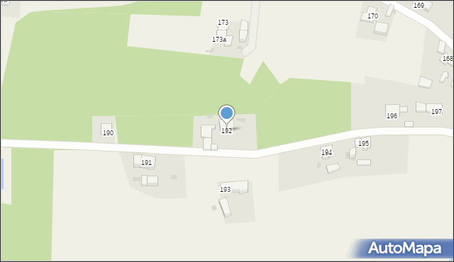 Chocianowiec, Chocianowiec, 192, mapa Chocianowiec