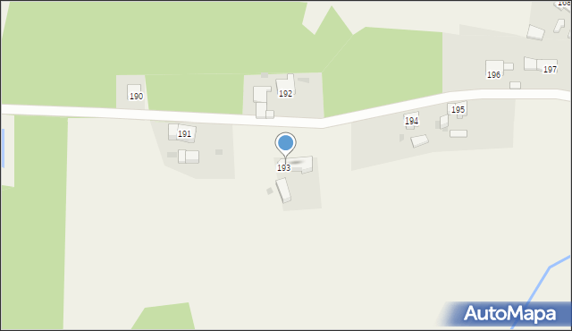 Chocianowiec, Chocianowiec, 193a, mapa Chocianowiec