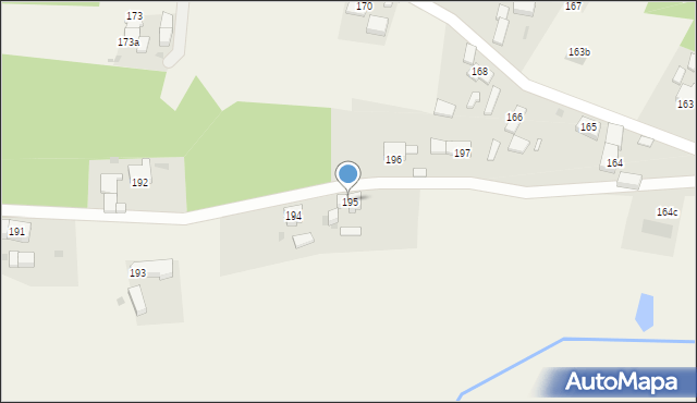 Chocianowiec, Chocianowiec, 195, mapa Chocianowiec