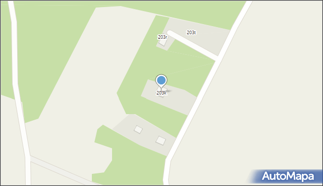Chocianowiec, Chocianowiec, 203k, mapa Chocianowiec